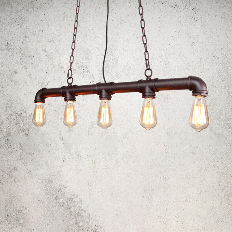 Industrial Ripe Island Light Household Hanging Lighting Fixture for Dining Room