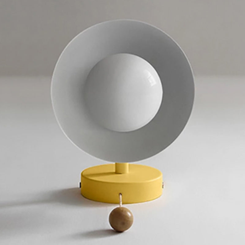 Contemporary Wood Wall Light Polish Finish Lighting for Dining Room