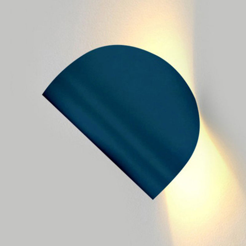 Minimalist Swivel Wall Sconce Macaron Curve Wall Light Fixture