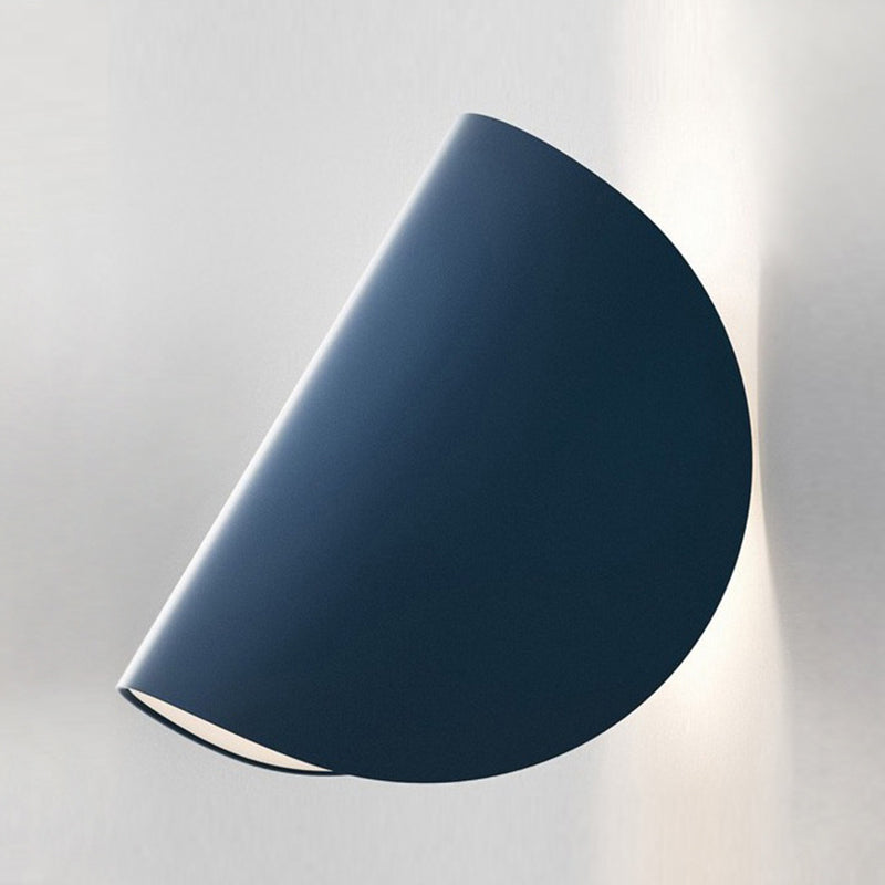 Minimalist Swivel Wall Sconce Macaron Curve Wall Light Fixture