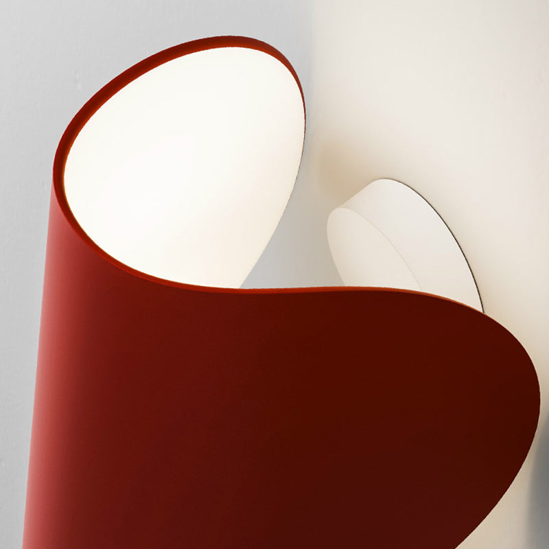 Minimalist Swivel Wall Sconce Macaron Curve Wall Light Fixture