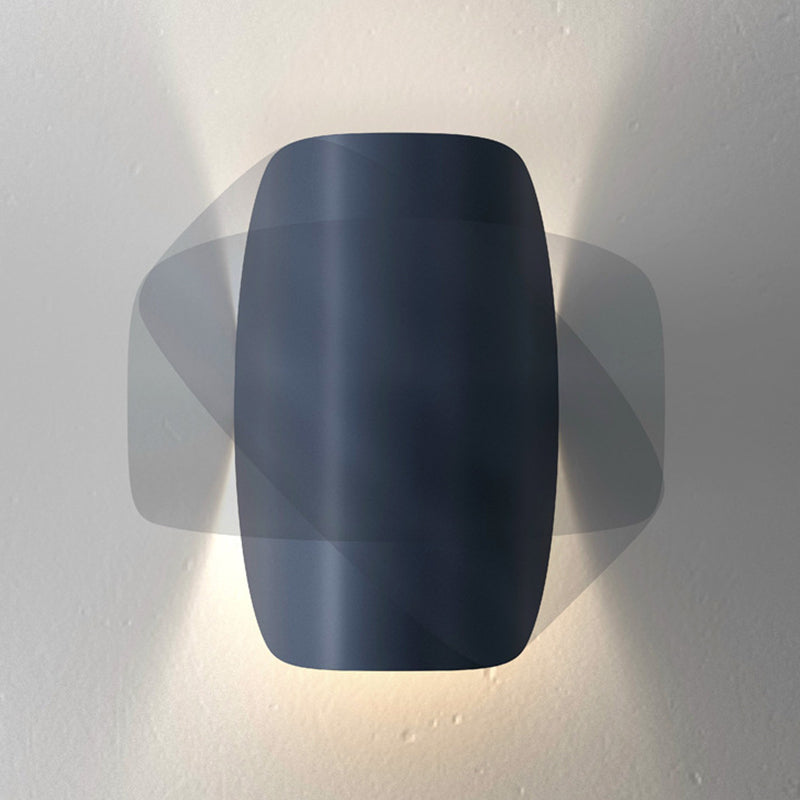 Minimalist Swivel Wall Sconce Macaron Curve Wall Light Fixture