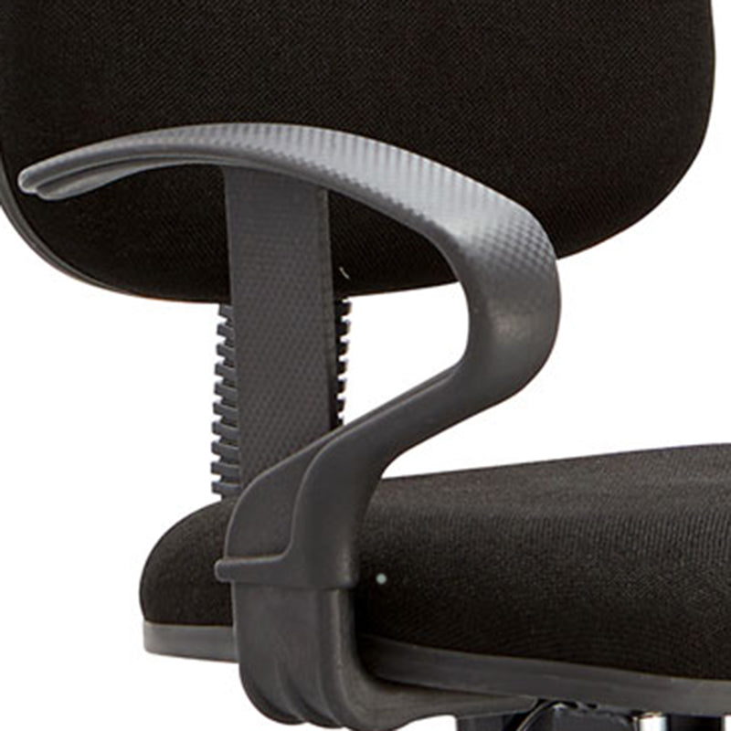 Mid-Back Swivel Office Chair Lumbar Support Desk Chair with Wheels