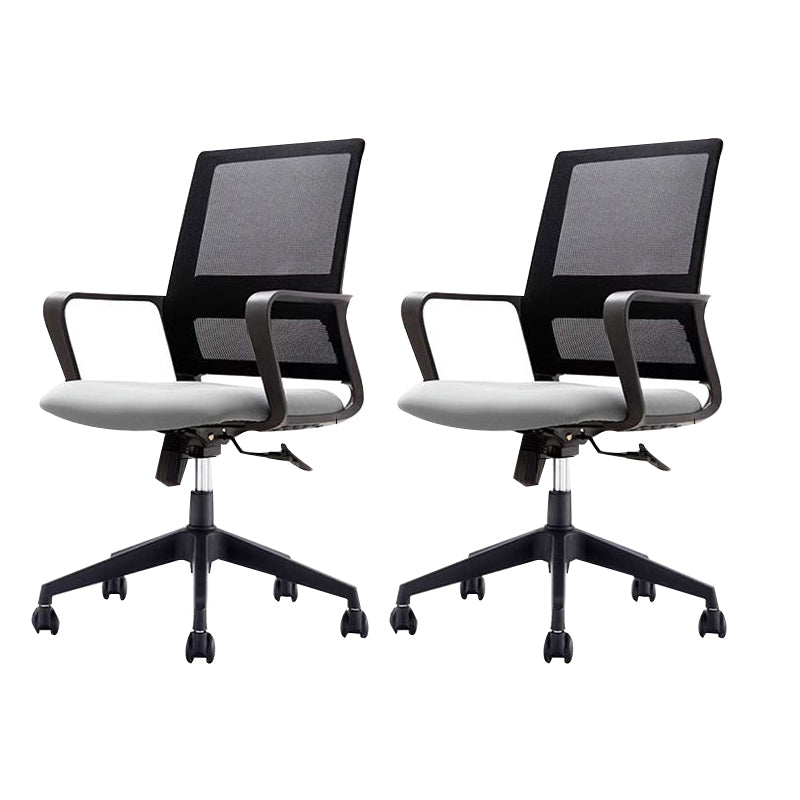 Ergonomic Mesh Mid-Back Desk Chair Tilt Mechanism Office Chair