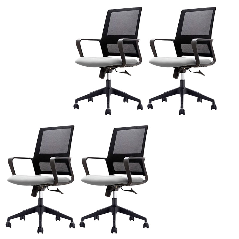 Ergonomic Mesh Mid-Back Desk Chair Tilt Mechanism Office Chair