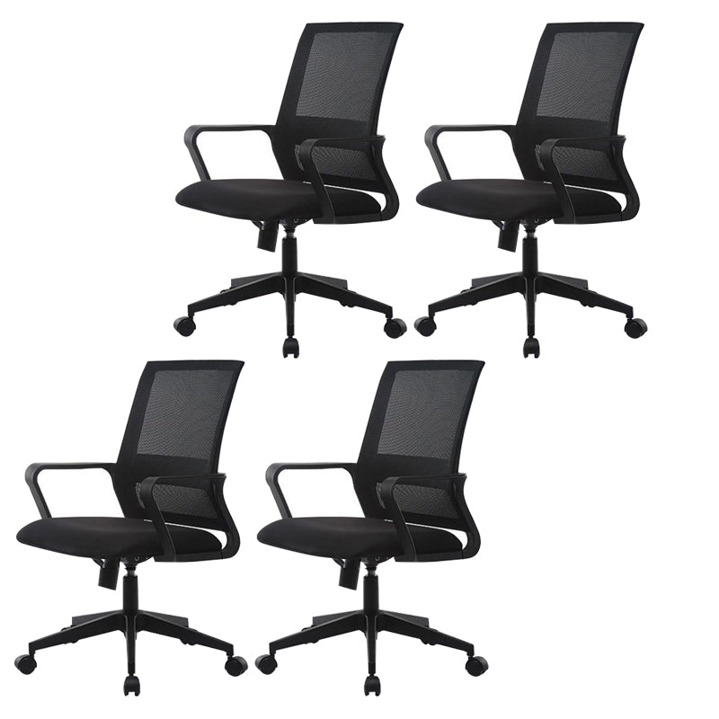 Ergonomic Mesh Mid-Back Desk Chair Tilt Mechanism Office Chair