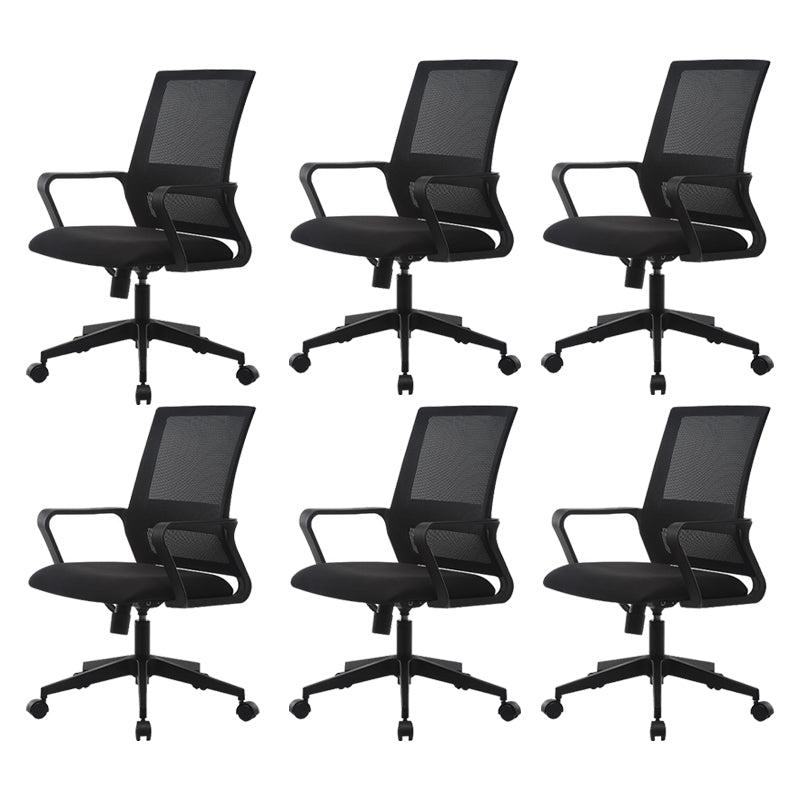 Ergonomic Mesh Mid-Back Desk Chair Tilt Mechanism Office Chair
