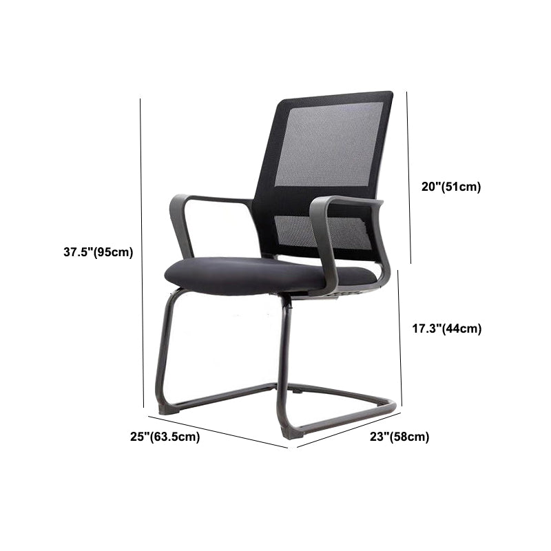 Ergonomic Mesh Mid-Back Desk Chair Tilt Mechanism Office Chair