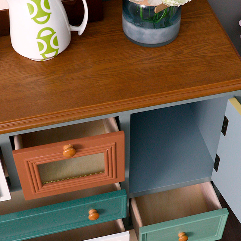 Wooden Storage Chest Vintage Bedroom Storage Chest Dresser with 10 / 12 Drawers