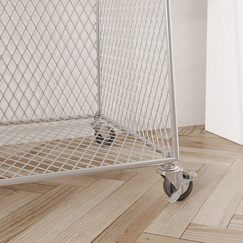 Modern Metal Bookshelf Standard Closed Back Bookcase in Burnish