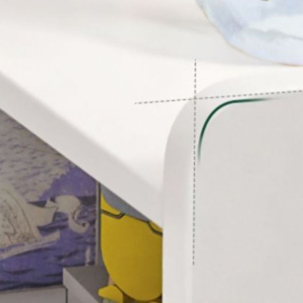 47" H Standard Shelf Bookcase Open Back Modern Engineered Wood Shelf Bookshelf