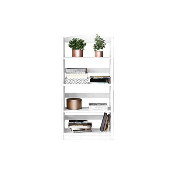 Wooden Etagere Modern Shelf Bookcase Vertical Bookcase for Living Room