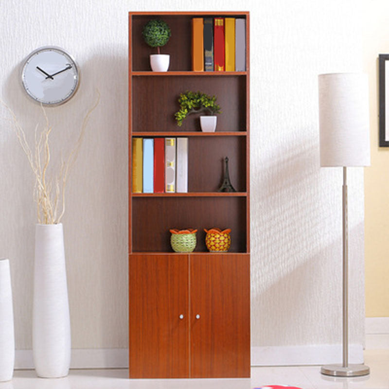 Modern Vertical Bookcase Artificial Wood Bookshelf for Bedroom , 23.5" W X 12" D X 71" H