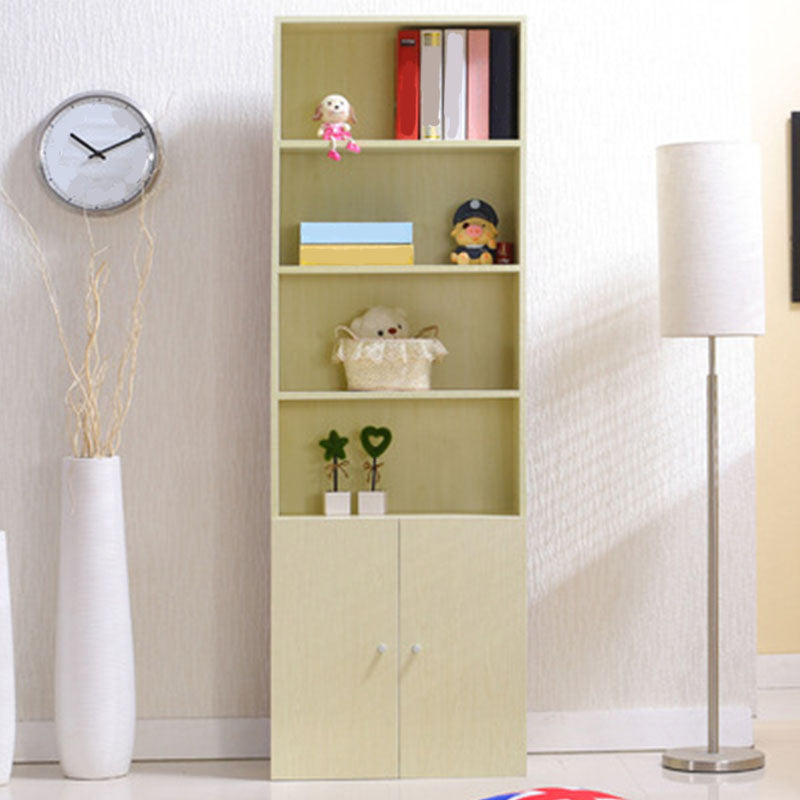 Modern Vertical Bookcase Artificial Wood Bookshelf for Bedroom , 23.5" W X 12" D X 71" H