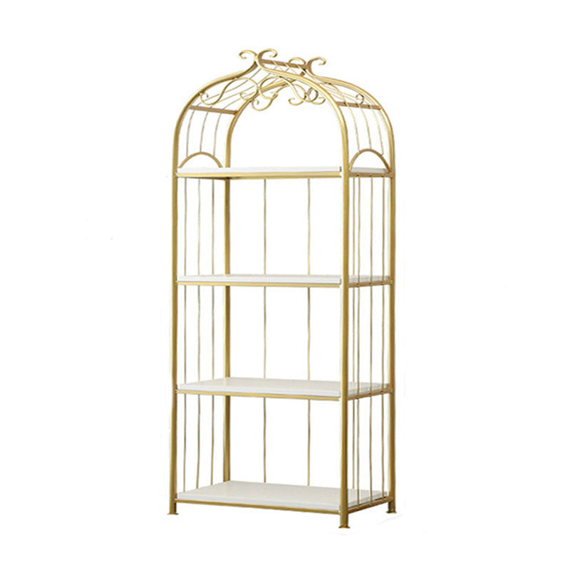 Metal Bookshelf Modern Etagere Bookcase Storage and Display Shelves