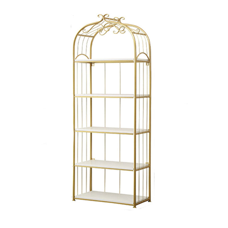 Metal Bookshelf Modern Etagere Bookcase Storage and Display Shelves