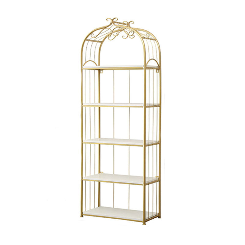 Metal Bookshelf Modern Etagere Bookcase Storage and Display Shelves