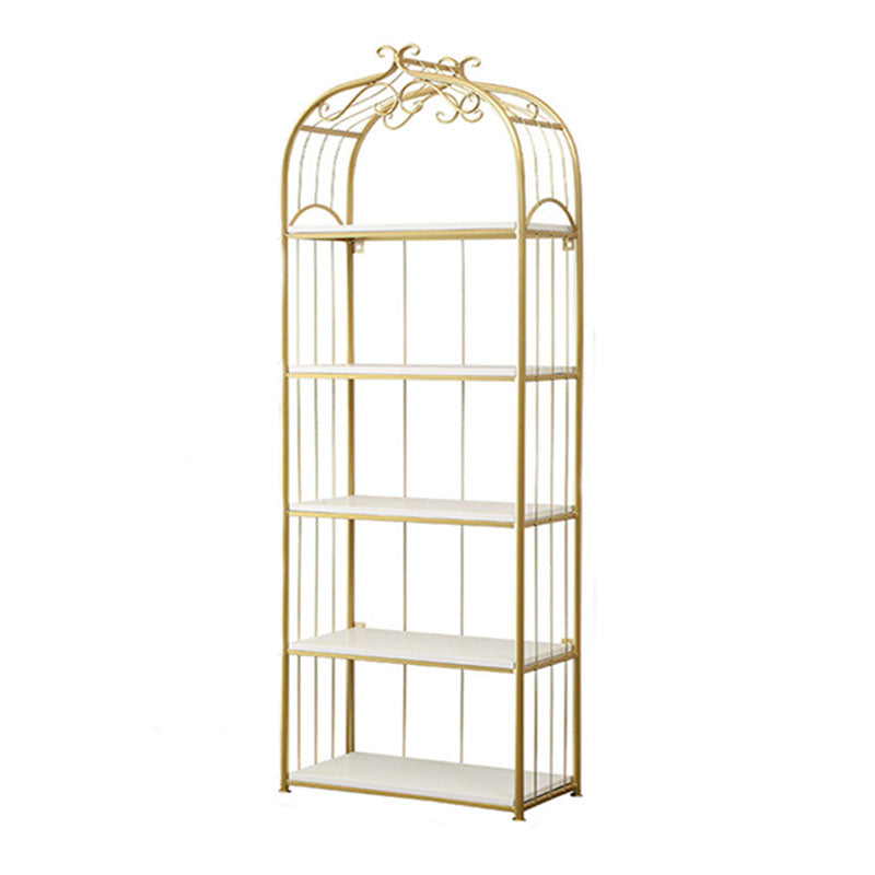 Metal Bookshelf Modern Etagere Bookcase Storage and Display Shelves