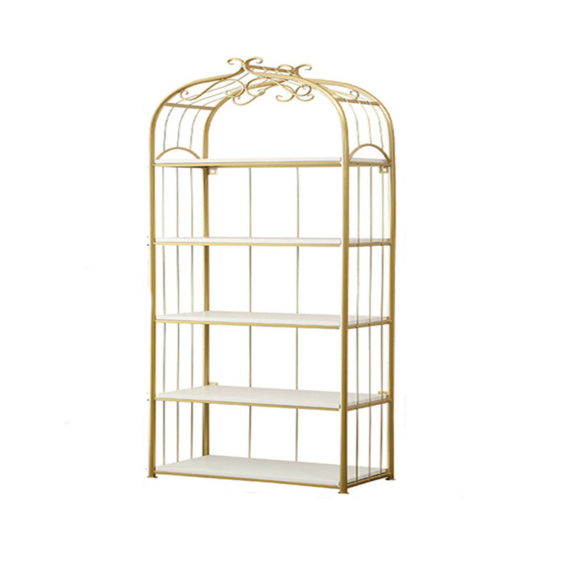 Metal Bookshelf Modern Etagere Bookcase Storage and Display Shelves