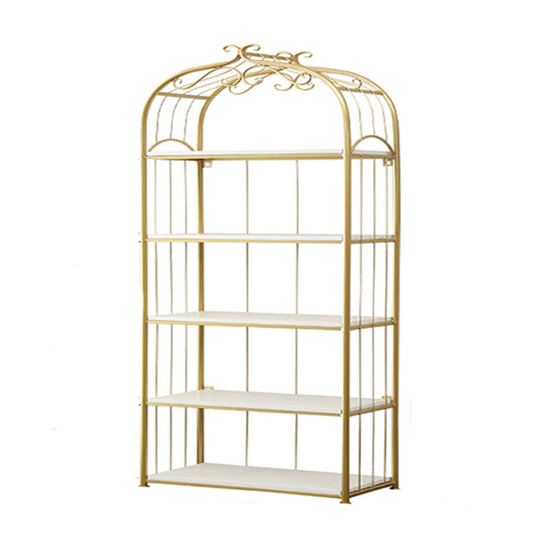 Metal Bookshelf Modern Etagere Bookcase Storage and Display Shelves