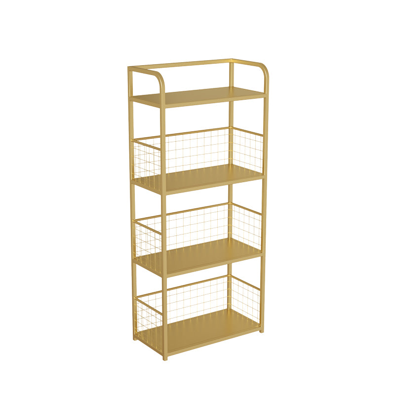 Open Back Bookshelf Scandinavian Rectangle Standard Bookcase