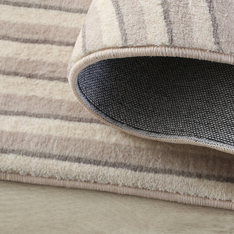 Simplicity Carpet Contemporary Polyester Rug Washable Indoor Rug for Home Decor