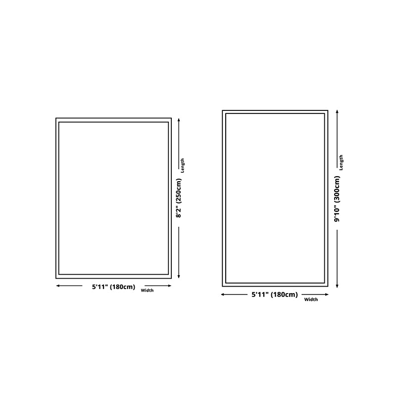 Simplicity Carpet Contemporary Polyester Rug Washable Indoor Rug for Home Decor