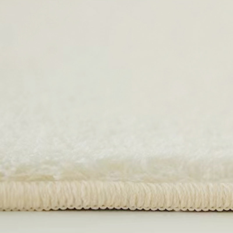 Green Modern Rug Polyester Color Piece Area Rug Stain Resistant Rug for Sitting Room