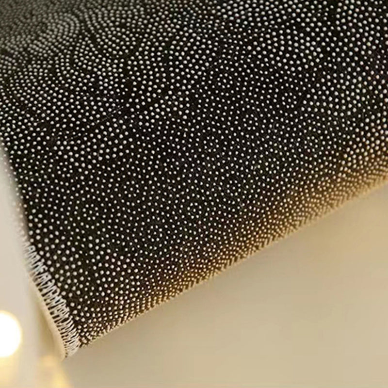 Green Modern Rug Polyester Color Piece Area Rug Stain Resistant Rug for Sitting Room