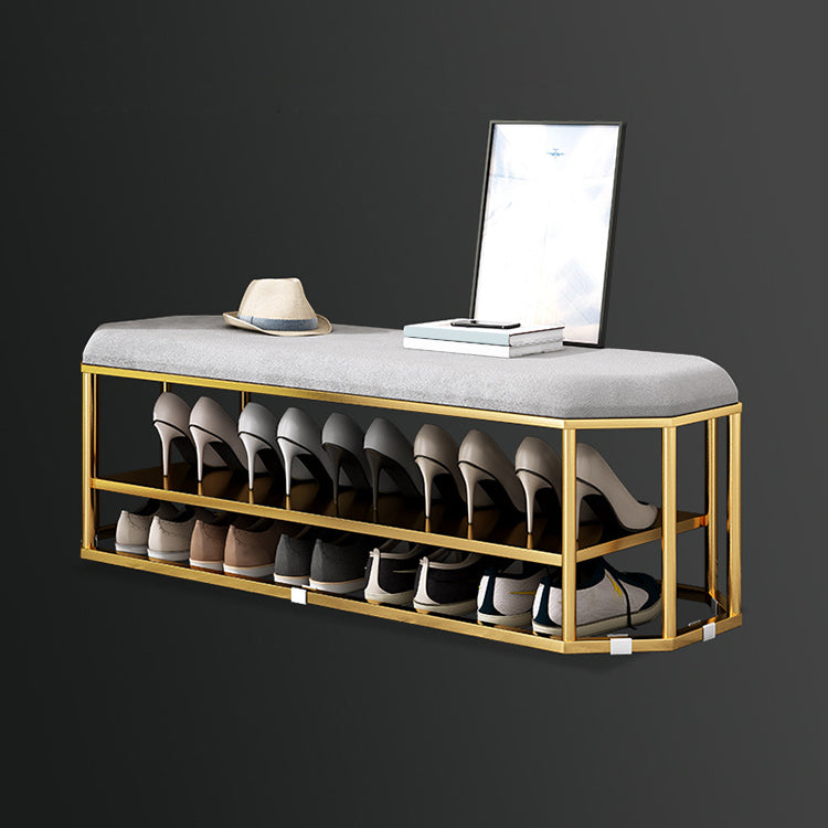 Velvet Specialty Storage Ottomans Standard Plain Glam Style Fade Resistant Ottoman