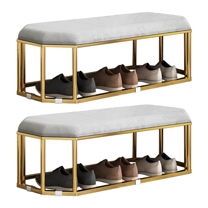 Velvet Specialty Storage Ottomans Standard Plain Glam Style Fade Resistant Ottoman