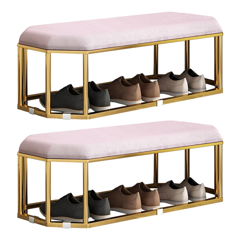 Velvet Specialty Storage Ottomans Standard Plain Glam Style Fade Resistant Ottoman