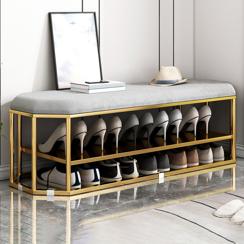 Velvet Specialty Storage Ottomans Standard Plain Glam Style Fade Resistant Ottoman