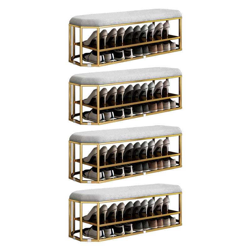 Velvet Specialty Storage Ottomans Standard Plain Glam Style Fade Resistant Ottoman