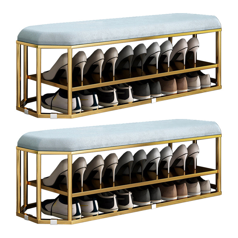 Velvet Specialty Storage Ottomans Standard Plain Glam Style Fade Resistant Ottoman