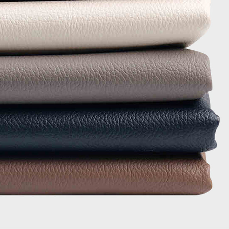 Contemporary Stain Resistant Standard Square Yellow Leather Pouf