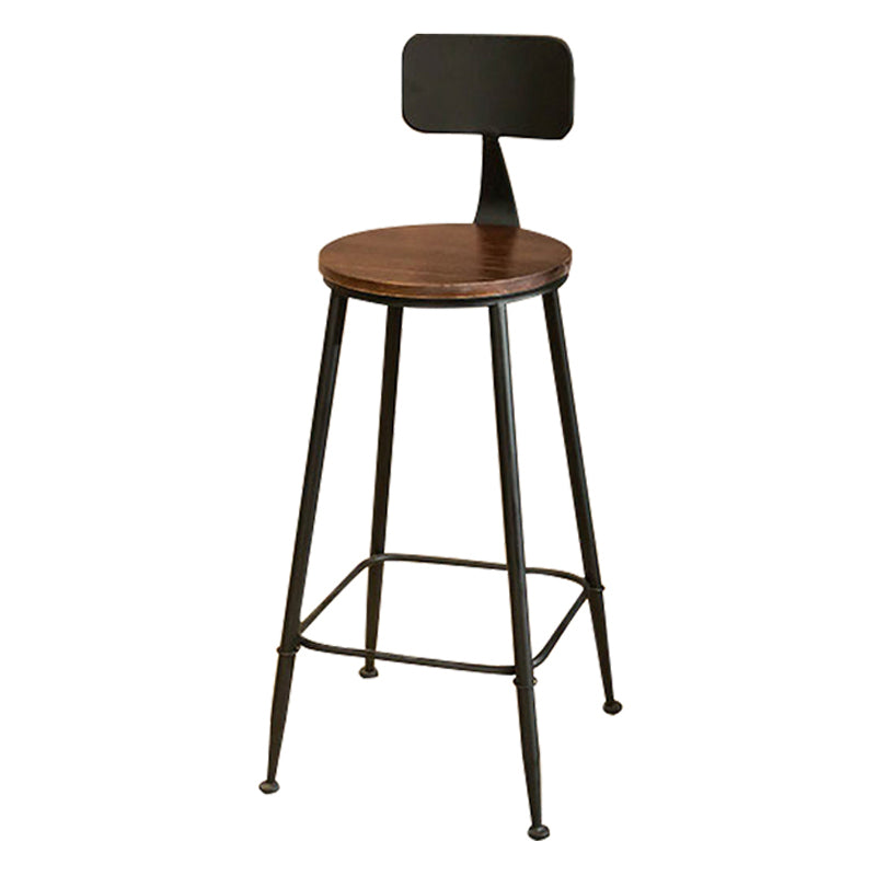 Rectangular Solid Wood Bar Table Set 1/4/7 Pieces Counter Table with High Stools