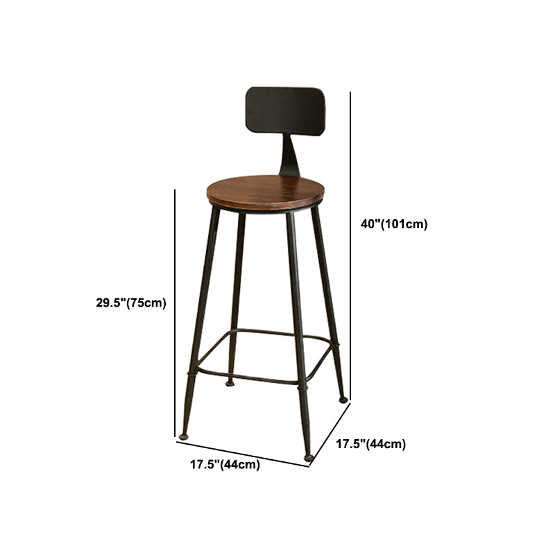 Rectangular Solid Wood Bar Table Set 1/4/7 Pieces Counter Table with High Stools