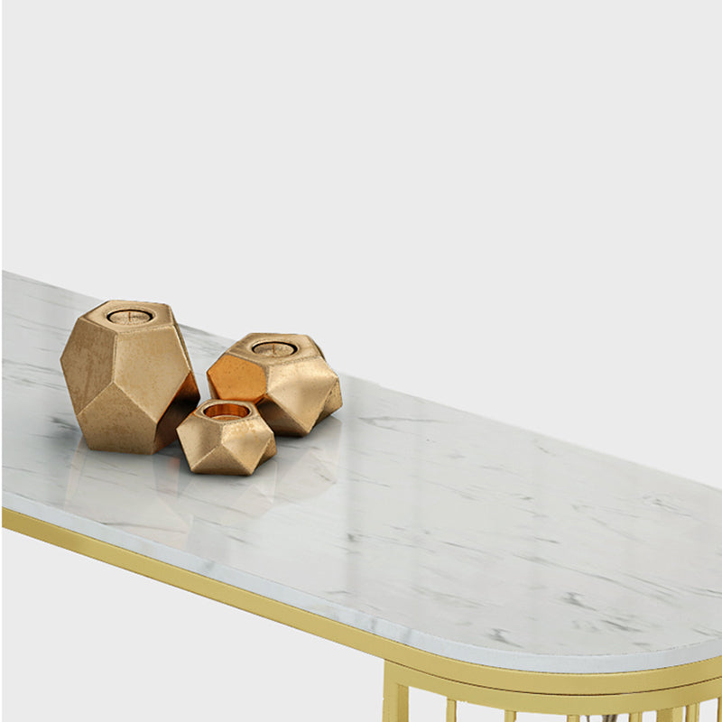 White and Gold Pub Table Set 1/2/3 Pieces Modern Indoor Table and Stools