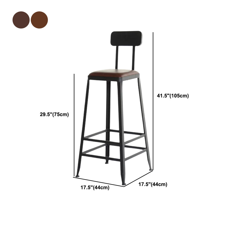 Industrial Rectangle Bar Stool and Table Set 1/2/7 Pieces Indoor Wood Pub Dining Set