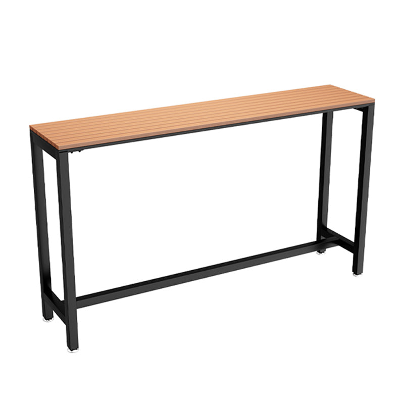 Outdoor 1/2/4/5 Pieces Counter Set Rectangle Industrial Metal Bar Pub Table Set