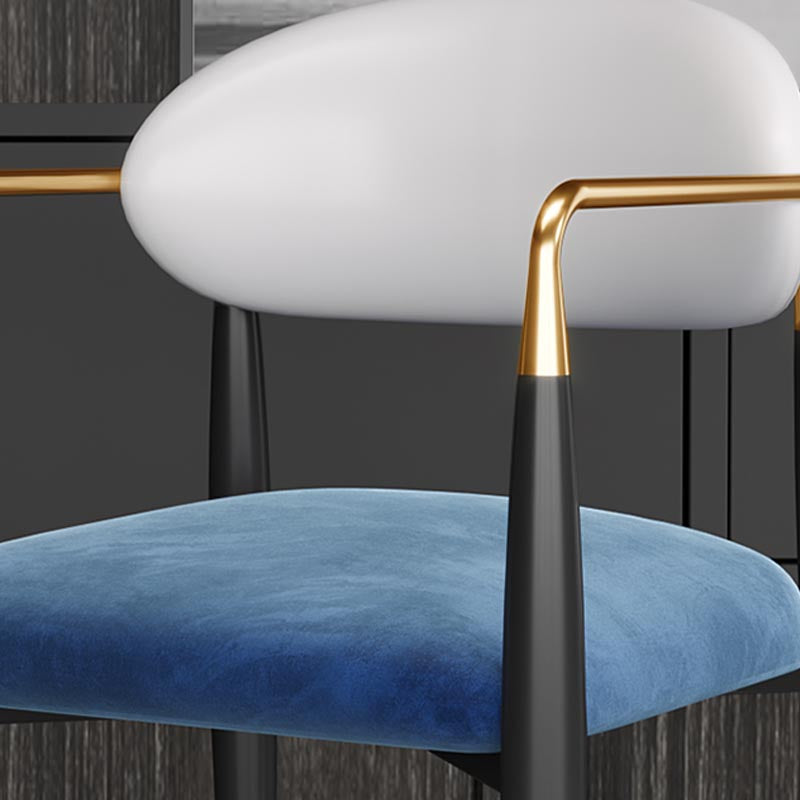 Glam Dining Set Stone 1/4/5 Pieces Dining Gold Furniture for Home