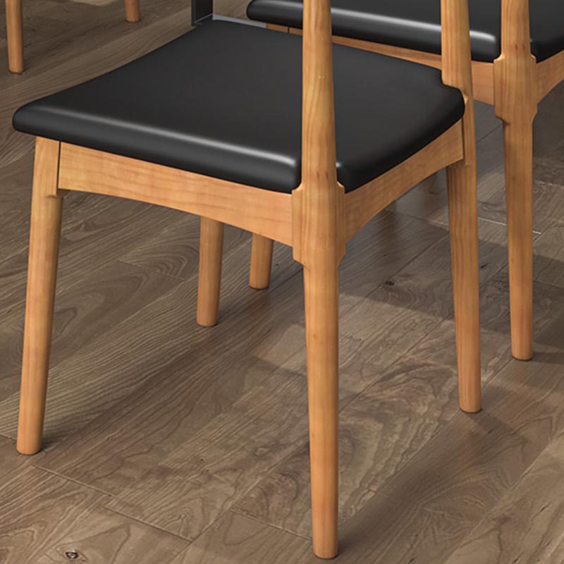 Modern 1/5/7 Pieces Dining Set Rectangle Pine Wood Dining Table for Dining Room Kitchen