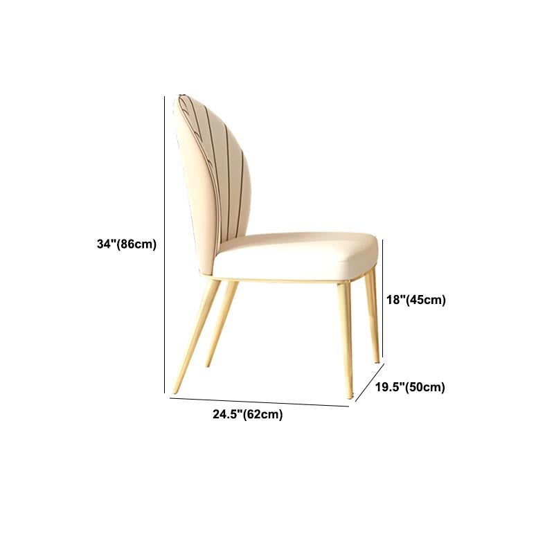 Glam Dining Table Set 1/2/5/7 Pcs Rectangle Dining Table with Upholstered Chairs