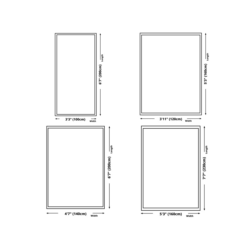 Dark Orange Morocco Rug Polyester Pattern Rug Stain Resistant Rug for Home Decor