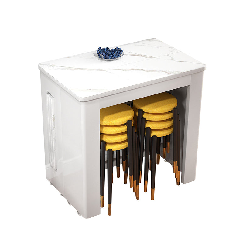 Contemporary Style Dinner Table Rectangle Furniture,72.3"L x 31.5"W x 29.5"H