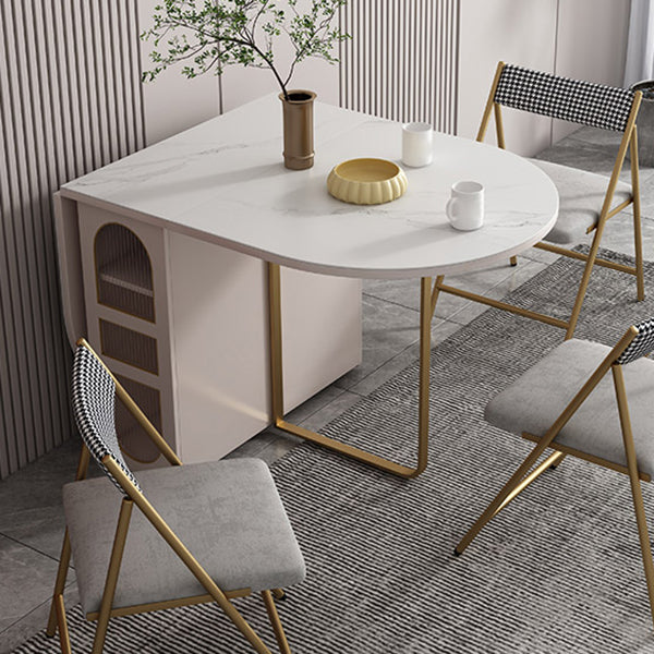 Simplicity Style Dinner Table Trestle Base Folding Furniture,59"L x 31.5"W x 29.5"H
