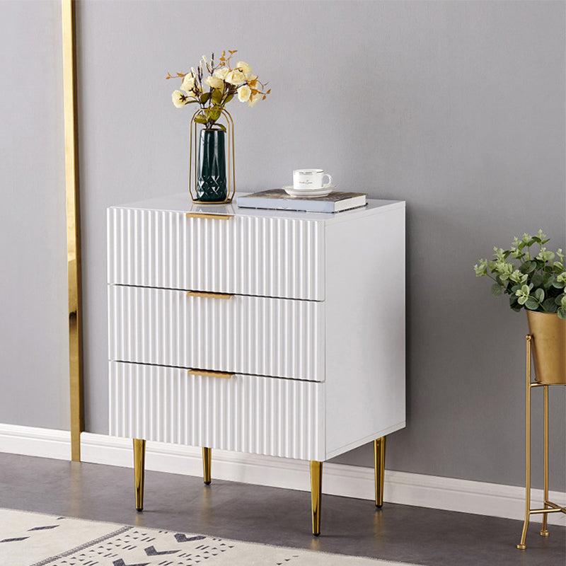 Modern 15.74" Wide Accent Chest Solid Wood Soft Close Drawers Chest
