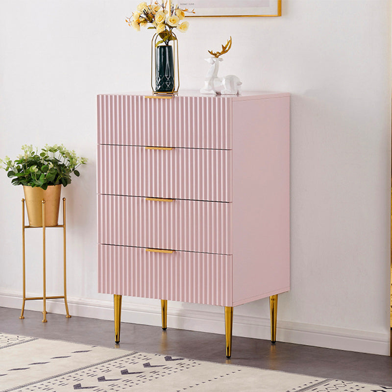 Modern 15.74" Wide Accent Chest Solid Wood Soft Close Drawers Chest