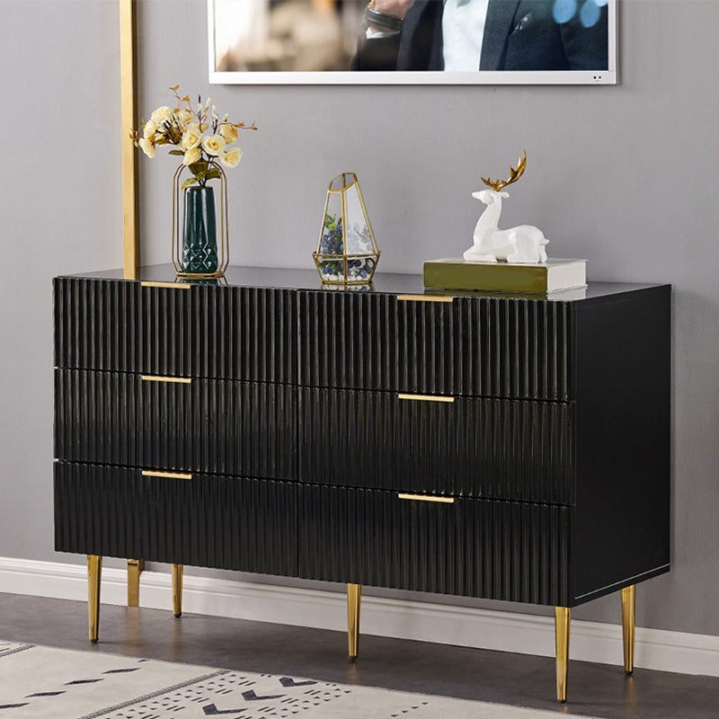 Modern 15.74" Wide Accent Chest Solid Wood Soft Close Drawers Chest
